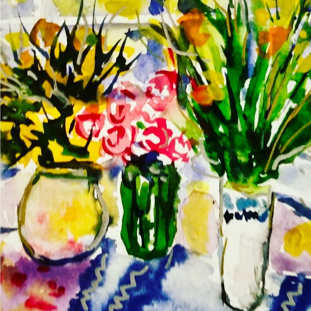 SALE: Original Watercolor Print in Home Decor